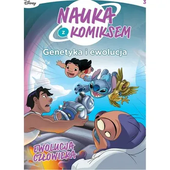 Genetyka i ewolucja. Ewolucja człowieka. Nauka z komiksem. Tom 3 - OPRACOWANIE&nbsp;ZBIOROWE