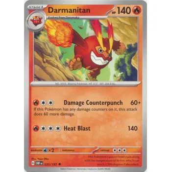 Sběratelská karetní hra Pokémon karta Darmanitan 035/197