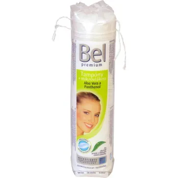Bel Premium Aloe Vera a Panthenol Kosmetické odličovací tampony kulaté 75 kusů