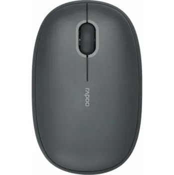 Článková baterie Rapoo M660 Silent Grau Kabellose Multi-Mode-Maus
