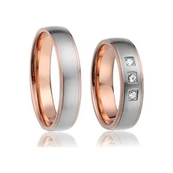 Prsten AN1018 AN1018 Snubní prsteny chirurgická ocel - pár