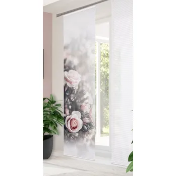 Home in green japonská stěna 84109 POESIA 2307 ruzova 245x60 cm (v x s)