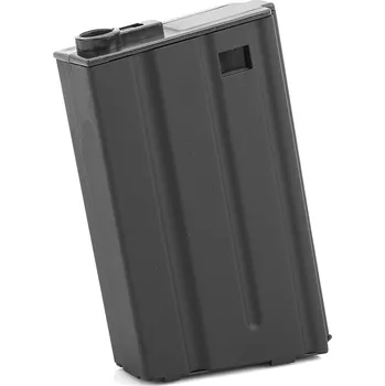 E&C Kovový krátký zásobník pro M4 na 150 ran, točný - černý