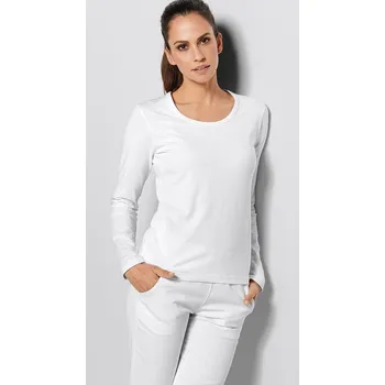 Dámské tričko Dámské tričko s dlouhým rukávem - bílé