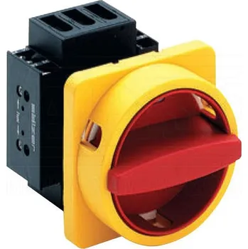 vypínač SÄLZER Spínač 125A/3P 0-1 žluto/rudá WPR1086