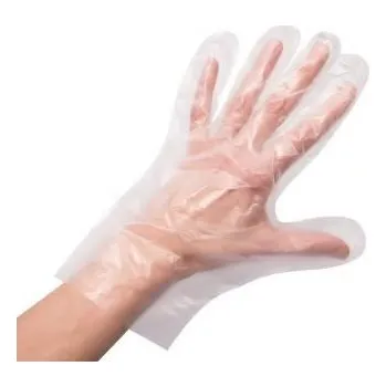 Vyšetřovací rukavice ZARYS lnternational Group BETAsafe, PE rukavice fóliové, nesterilní, 100 Ks Velikost: L