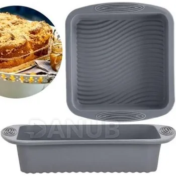 Silikonová forma na pečení - 26,5 x 21 x 5 cm