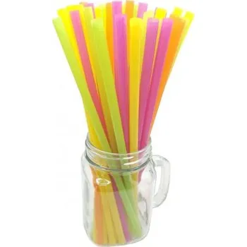 Slámky Jumbo mix, znovupoužitelné, 150ks