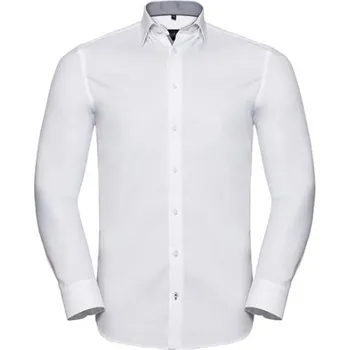 Pánská košile Russell Pánská košile R-964M-0 White-Silver L (41/42)