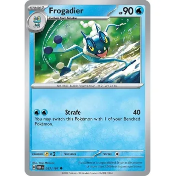 Karetní hra Pokémon karta Frogadier 057/197