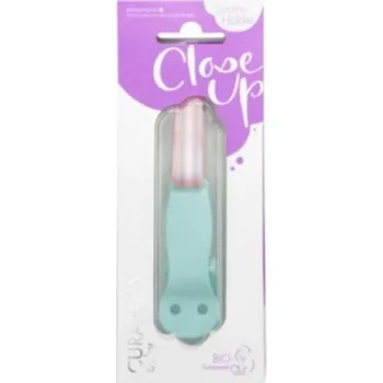 dudlíky Curaprox držák na dudlík zelený 1 ks