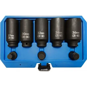 Autodílna Magnus MGS01953 Sada nástrčných klíčů pro nápravové hřídele a náboje hnacích hřídelí, 12 úhelník 27-36mm, imbusový klíč H14/H17/H19