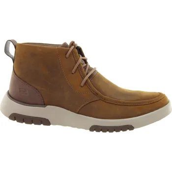 Pánské tenisky SKECHERS Pánský kožený hnědý kotník 204225-CDB-267 Velikost 45