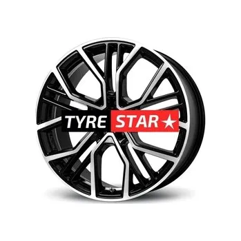 Alu kolo Brock B41 8.5x20 5x120 ET43.5 Schwarz Glanz Voll-Poliert (SGVP)