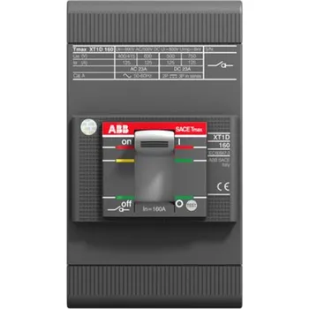 vypínač a zásuvka ABB Odpínač XT1D 160 3p F F 1SDA068208R0001
