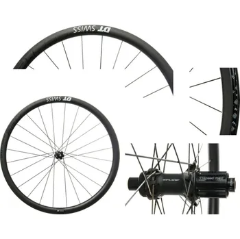 Zapletené kolo DT SWISS PRC1450 Spline zapletené zadní karbonové silniční kolo 28" - centerlock, 12x142mm, ráfek 35mm