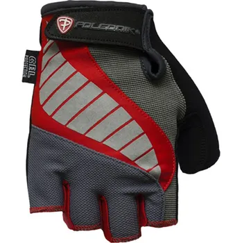 Cyklistické rukavice Rukavice Cyklo Gelmax červená, XL