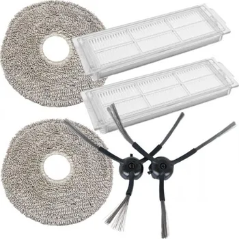 Sada příslušenství pro robotický vysavač Filtry a kartáčky pro CECOTEC Conga 11090 s mopy, sada 6ks