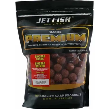 Boilies Jet Fish Boilie Premium Clasicc BioCrab/Losos Hmotnost: 700g, Průměr: 20mm