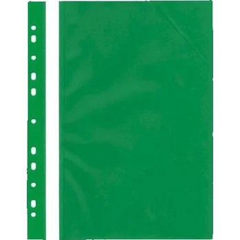 Rychlovazač s euroděrováním A4, zelený