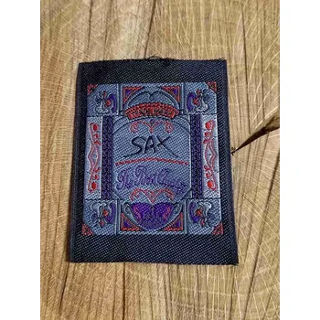 Nášivka Sax barva šedá