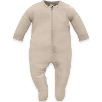 Kojenecký overall OVERAL PINOKIO SE ZIPEM, BEIGE, LOVELY DAY Velikost: 68