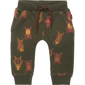 KALHOTY NOPPIES RODRIGUES, S MEDVÍDKY, REGULAR FIT, ZELENÉ Velikost: 86