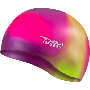 Plavecká čepice Aqua Speed Plavecká čepice Bunt Pink/Violet/Yellow