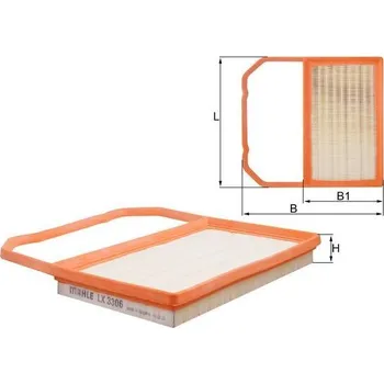 Vzduchový filtr Vzduchový filtr KNECHT LX 3306