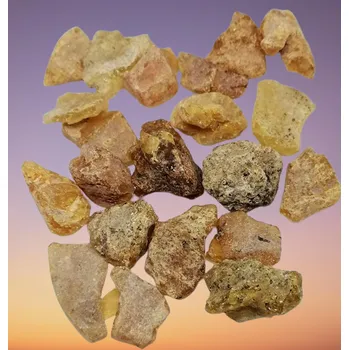 Přírodní kámen Jantar surový 1 cm, cena za kus