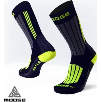MOOSE ponožky Katla Žlutá XS 36-37