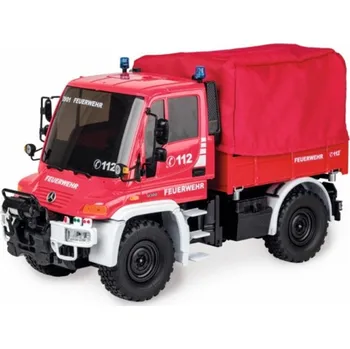 RC model auta Carson MB Unimog U300 1:12 červené