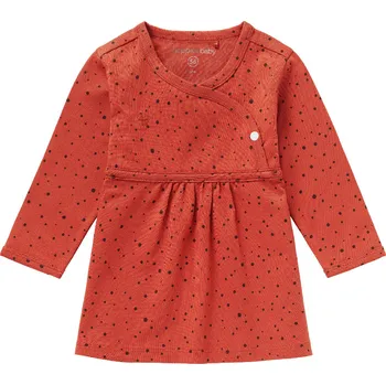 Kojenecké šaty ŠATY NOPPIES LIZ, ČERVENÉ, BAVLNA Velikost: 50