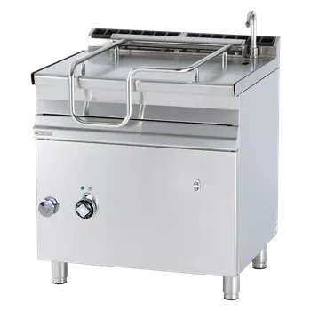 Pečicí pánev Pánev sklopná automatická elektrická 50 l nerezové dno | RM - BRM50-78ET/N