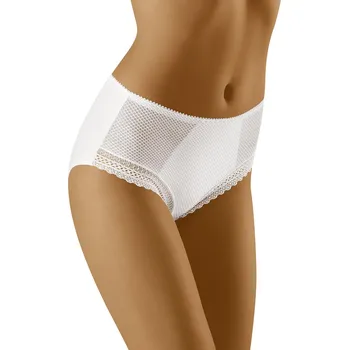 Dámské spodní prádlo Klasické modelující kalhotky Roma od Wol-Bar v bílé barvě, 2XL i510_40822336565