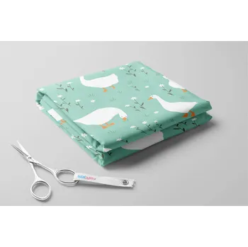 Softshell zimní, Husičky na louce Barva: Světlý mentol