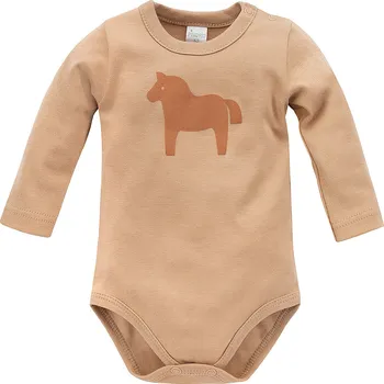 BODY PINOKIO KOJENECKÉ, S KONĚM, BROWN, WOODEN PONY Velikost: 68