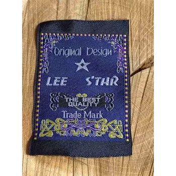 Nášivka Nášivka Lee star barva modrá