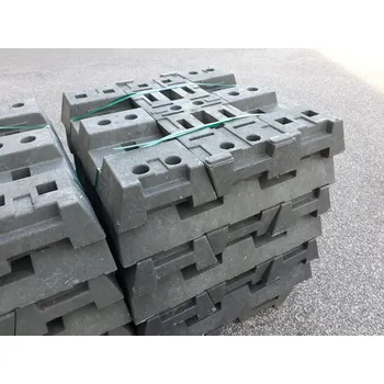 Patka plastová k mobilnímu oplocení - Vysoká Kvalita Za Skvělou Cenu