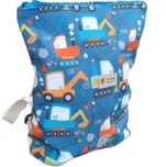 Dětský softshellový batůžek Monkey Mum® - Hravé staveniště Malý (0-3 roky)