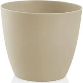 Květináč Plastkon Květináč dekorativní ELLA pr.11 cm popelavě šedý