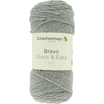 Příze Schachenmayr Bravo Quick & Easy 08295 světle šedá