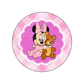 Přisada na vaření a pečení MINNIE a medvěd, VARIANTA Jedlý papír 1807