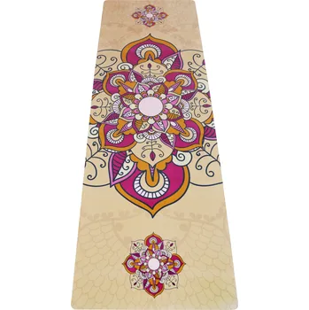 podložka na cvičení Yoga Sport Podložka na jógu 4 mm zlatá mandala