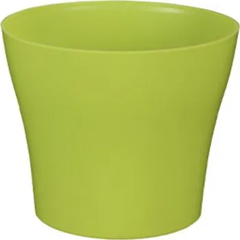 Květináč Plastkon Květináč dekorativní TULIPÁN pr.13 cm zelený