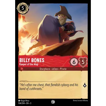 Karetní hra Billy Bones 104/204 - Into the Inklands Typ karty: Foil