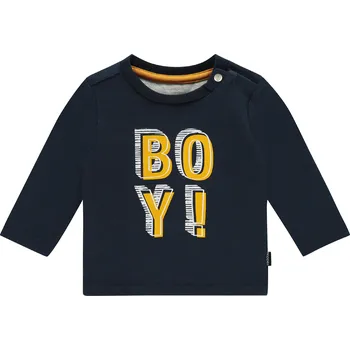 TRIČKO NOPPIES AVENTURA, MODRÉ, S NÁPISEM, BAVLNA Velikost: 74