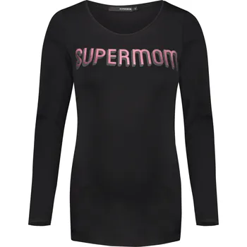 Těhotenské šaty TĚHOTENSKÉ TRIČKO SLOGAN, SUPERMOM Velikost: S