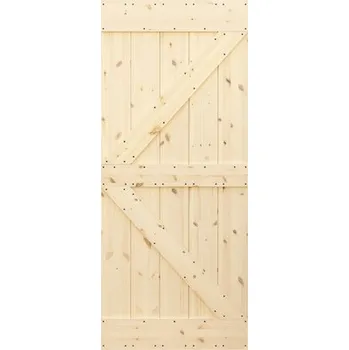 Interiérové dveře Posuvné dveře LOFT Rustic K 950 x 2100 borovice