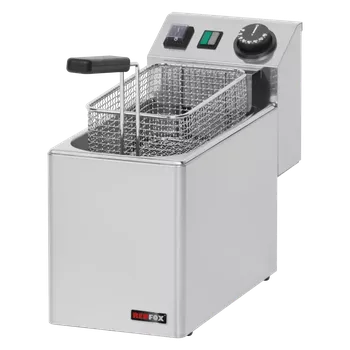 fritéza Fritéza elektrická 0,42 kW/l, 5 l stolní 230 V | REDFOX - FE 04 E